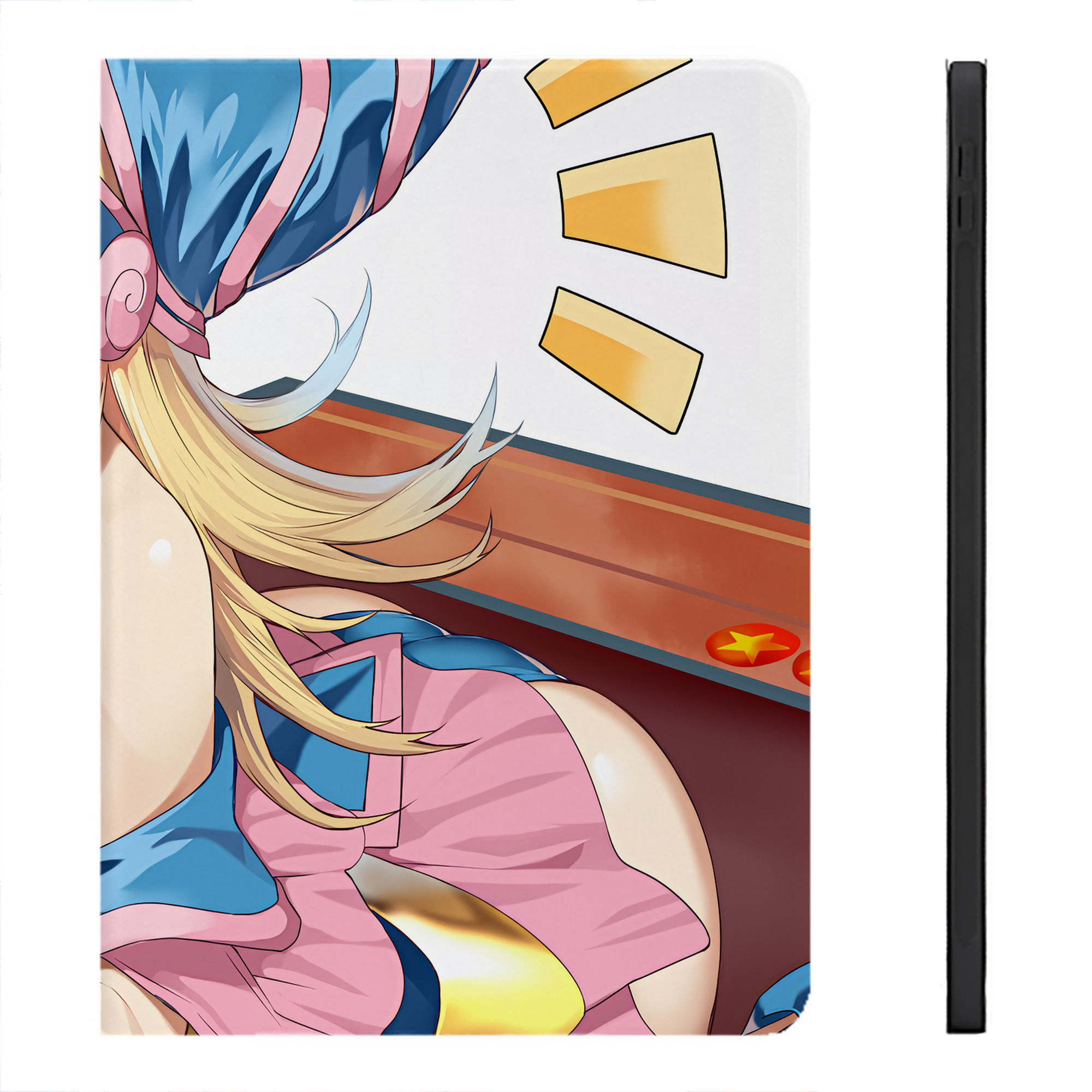 （画像用） 遊☆戯☆王 Yu-Gi-Oh! IPadケース ペンホルダー付き ブックスタイルデザイン